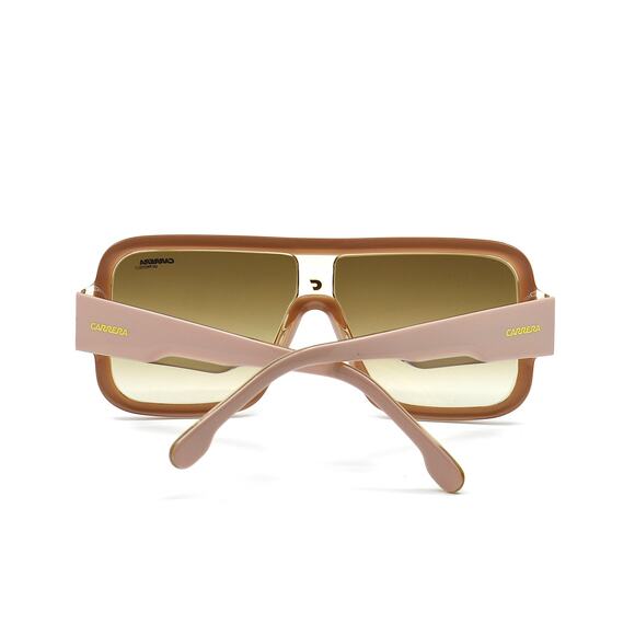 BRAND NEW CARRERA FLAGLAB 14 BEIGE BROWN GRADIENT SUNGLASSES - Picture 10 of 12